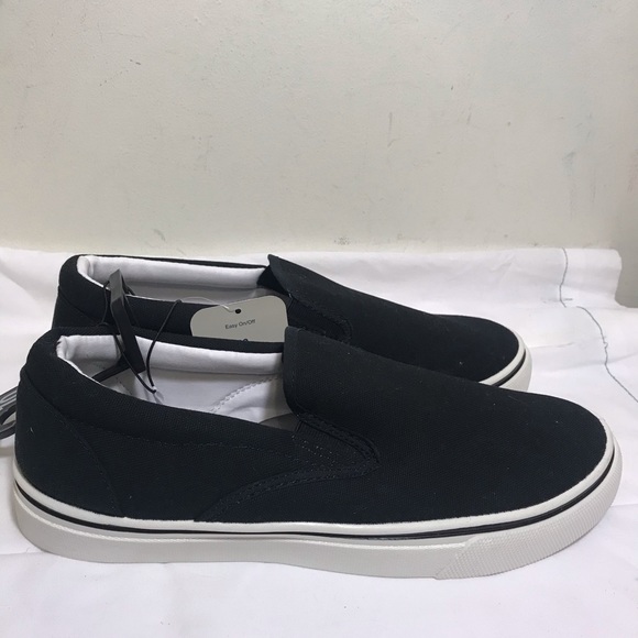 Shoes New Mens Black Canvas Slip On Shoes Poshmark